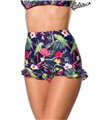 Belsira Bikinihöschen schwarz/weiss - High Waist Belsira Bikinihöschen schwarz/weiss - High Waist