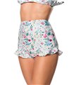 Belsira Bikinihöschen schwarz/weiss - High Waist Belsira Bikinihöschen schwarz/weiss - High Waist