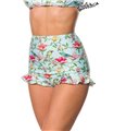 Belsira Bikinihöschen schwarz/weiss - High Waist Belsira Bikinihöschen schwarz/weiss - High Waist
