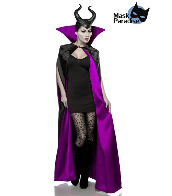 Sexy Malevolent Fairy Komplettset Karneval Halloween