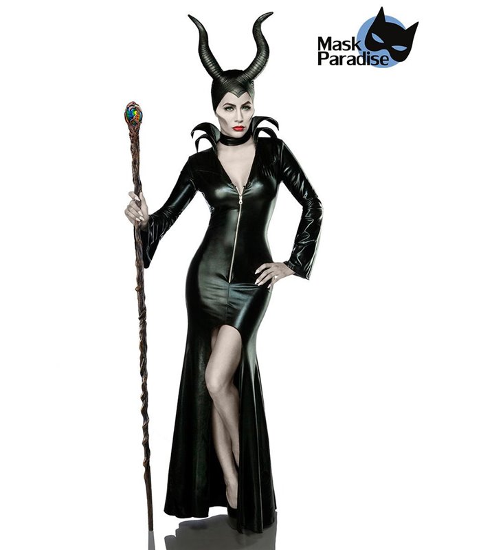 Sexy Misstress of Evil Komplettset Karneval Halloween