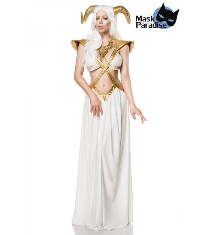 Mask Paradise Kostümset Golden Fairy  weiß/gold