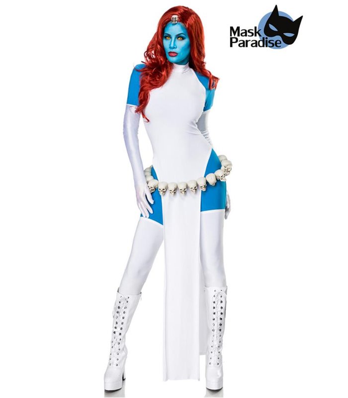 Mask Paradise Kostümset Mystic Cosplay  weiß/blau