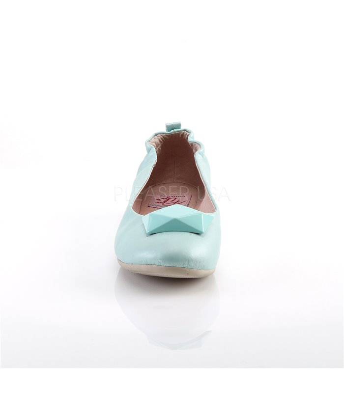 Pin Up Couture Ballerinas OLIVE-08 Blau