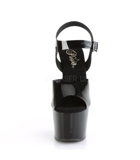 Extreme Heels sowie Fetisch Heels online günstig kaufen Plateau High Heels ADORE 700 15 Schwarz Rot online