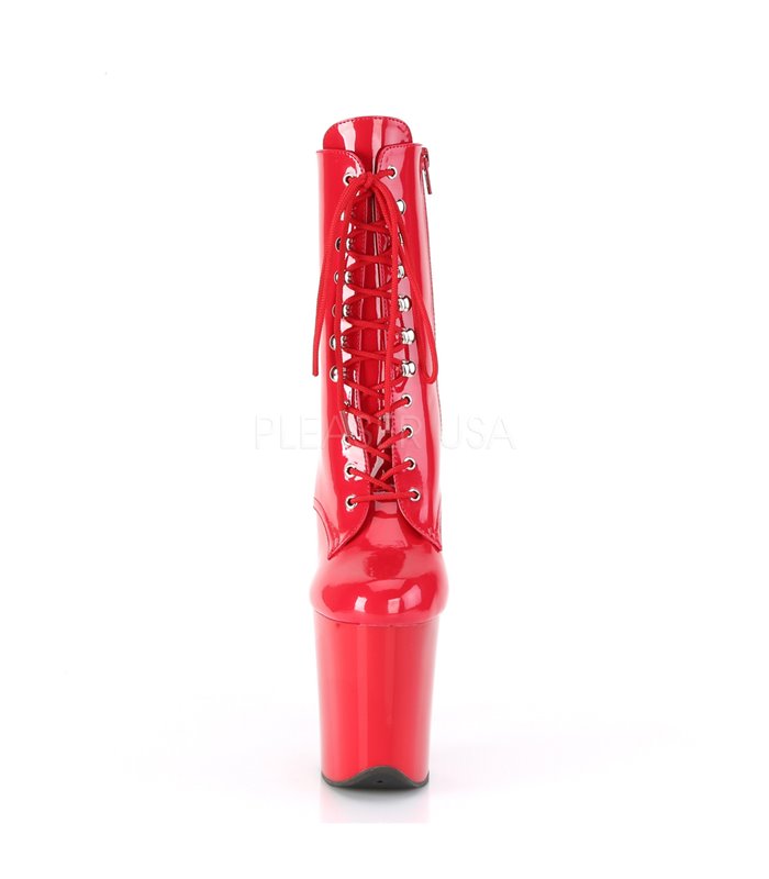 Extrem Plateau Heels  FLAMINGO-1020 - Lack Rot