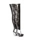 Giaro Overknee Stiefel Fascinate schwarz marble