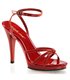 High-Heeled Sandal FLAIR-436 - Patent Red
