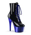 Platform Ankle Boots ADORE-1020 - Black/Blue