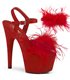 Platform High Heels ADORE-709F - Red