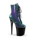 Extreme Platform Heels FLAMINGO-1020SHG - Purple/Green