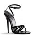 Extreme High Heels DOMINA-108 - Patent Black
