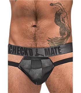 Cutout Jock - Black - S/M