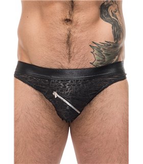 Zip Bikini - Black - Small