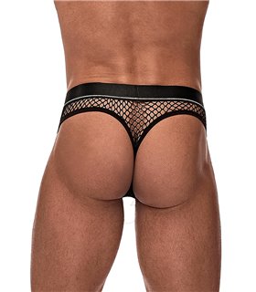Cock Ring Thong - Black - S/M