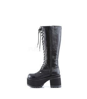 Plateau Stiefel RANGER-302 - PU Schwarz