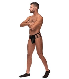 Cage Thong - Black - S/M Cage Thong - Black - S/M