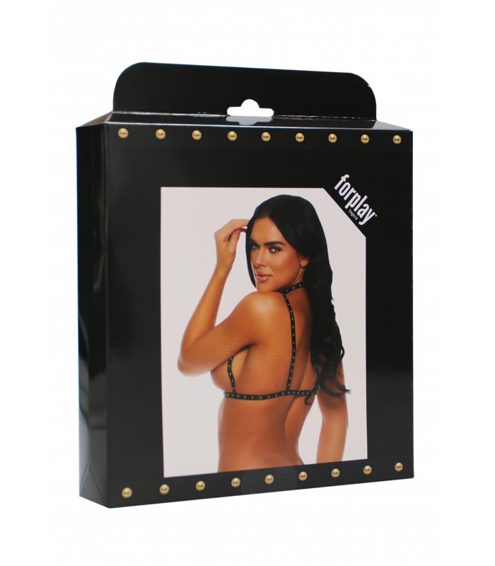 Be My Stud Skirt Harness - Gold