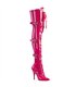Overknee Stiefel SEDUCE-3028 - Lack Hot Pink