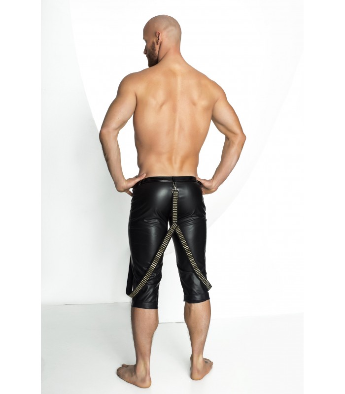 Bermudas mit abnehmbaren Hosenträgern