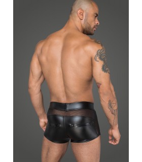 Shorts aus Powerwetlook und 3D-Netz Shorts aus Powerwetlook und 3D-Netz